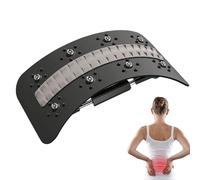 Appareil de massage pour le dos - Pour étirement de la colonne vertébrale | Cracker lombaire avec aimant masseur fitness entraînement pour salle de sport, bureau, voyage, chambre à coucher, salon