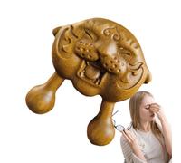 Appareil de massage pour le nez, grattoir pour le nez, outil de massage des yeux, appareil de massage acupunt, grattoir en bois naturel, outils multifonctionnels de soins de la peau, outil de massage