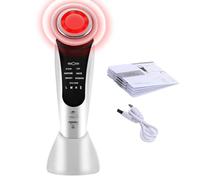 Appareil de massage pour le visage Massage Liftant LED Lumière Colorée | Lifting du cou pour Femmes Dames Épouses Mères Domicile Voyage Routines Quotidiennes Journées Salon