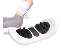 Appareil de massage pour les genoux, traction lombaire électrique pour soulager les douleurs du bas du dos, 16 niveaux d'intensité, impulsions EMS, compresses chaudes, minuterie de 15 minute