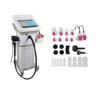 Appareil de Massage Professionnel à ventouses,Plus récent G8 Pro Vibration g8 tête de Massage et 32 ventouses élimination de la Cellulite g8 Machine de Massage
