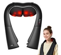 Appareil de massage Shiatsu avec chaleur pour les épaules, le cou, le dos, les épaules, cadeau pour les femmes, les hommes