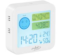 Infactory Appareil de mesure COVT/CO2 avec horloge et thermomètre