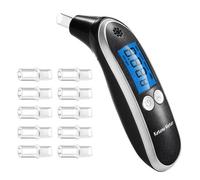Appareil De Mesure De Cétones Professionnel, Analyseur De Cétones Numérique Avancé Et Testeur De Cétose, Résultats Rapides, Testeur D'acétones Portable Avec 10 Pièces-Noir