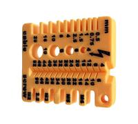 Appareil de mesure de haute précision de 0,1 mm - Détecteur de taille de fil - Outil essentiel pour ingénieurs de construction - Outil essentiel - Jauge de fil portable