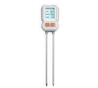 Appareil de mesure de sol portable pour mesurer la température de la valeur acide avec écran LCD dans le jardin, la ferme, les vergers, la température du sol