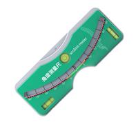 Appareil de mesure des angles de scoliose avec précision de 0 à 30° avec nivellement pour diagnostic de déformation de la colonne vertébrale, instrument de détection des risques de scoliose