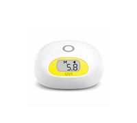 Appareil de mesure d'indice UV solaire avec rappel de dose UV. Signal sonore à l'atteinte de la limite de dose UV sélectionnée. Sans limitation du nombre d'utilisations.