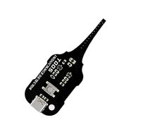 Appareil de mesure d'inductivité numérique pour mesurer avec précision l'inductivité de la bobine, analyse des composants électriques pour applications professionnelles (noir, 7 x 3,5 cm)