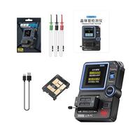 Appareil de mesure d'oscilloscope portable | Testeur Intelligent pour Transistor et Condensateur | Détecteur automatique multifonctionnel pour composants électroniques Capacités Résistances Inducteur