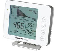 Appareil de mesure du dioxyde de carbone VOLTCRAFT CO-110 0 - 5000 ppm avec fonction enregistreur de données étalonné dusine (sans certificat)