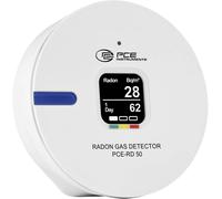 Appareil de mesure du radon PCE Instruments PCE-RD 50 0 - 9999 Bq/m³ avec fonction enregistreur de données étalonné dusine (sans certificat)