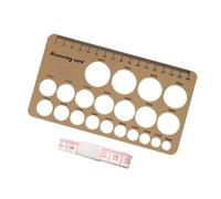 Appareil de mesure facile de mamelon avec guide de bride double face CM en marquage pour allaitement, calcul de taille de mamelon confortable pour maman