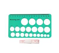 Appareil de mesure facile de mamelon avec guide de bride double face CM en marquage pour allaitement, calcul de taille de mamelon confortable pour maman