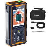 Appareil de mesure laser, portée de travail de 120 m, écran IPS de 2,4 pouces, CIGMAN CD-120G