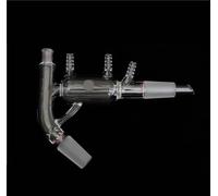 Appareil de micro-distillation avec joint 24/40 et thermomètre intégrés, broyeur 10/18 for une utilisation en laboratoire de précision