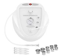 Appareil de microdermabrasion 3 en 1 avec 9 têtes diamantées, machine professionnelle de dermabrasion diamantée, appareil de nettoyage de la peau pour le rajeunissement du visage, la croissance des