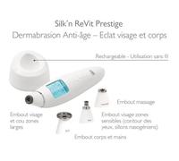 Appareil de Microdermabrasion - SILK'N - ReVit Prestige - Blanc - Fonctionnement sans fil - Autonomie 60 min