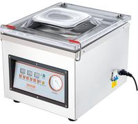 Appareil de mise sous vide à chambre 320 W pour aliments humides Viande Marinades etc. Taille compacte avec une longueur de scellage de 32 cm Application dans la cuisine privée et dans le domaine prof