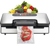 Appareil de mise sous vide de SucceBuy pour la conservation et le stockage des aliments, système de scellage puissant de 90 Kpa avec sachets scellés