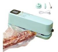 Appareil de Mise Sous Vide, Rechargeable par USB et Portable à Main, Mini Scelleuse de Sacs, Pour Cuisine Maison Résidence Étudiante Appartement Hôtel Location Saisonnière