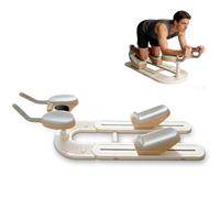 Appareil de musculation abdominale à quatre pattes, idéal pour travailler les abdominaux, le dos, les fessiers et les jambes. Appareil réglable pour un entraînement complet du corps à domicile