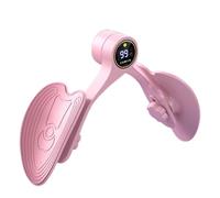 Appareil de musculation de la cuisse réglable, système de résistance à rotation à 360 degrés, fonction compteur d'affichage intelligent, équipement de fitness compact à la maison | Entraîneur pratique