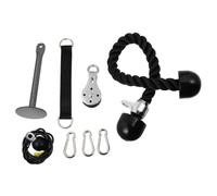 Appareil de Musculation des Bras à Poulie, Entraînement Force Métal | Système de Câble pour Bras et Dos, Usage Homme Femme, Équipement de Fitness en Métal, Maison