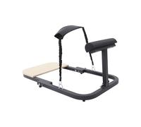 Appareil de musculation des hanches pour entraînement des muscles fessiers avec 2 x 14 kg de résistance, bande élastique, salle de fitness à la maison pour Glute Bridge, Hip Thrust Trainer pour des