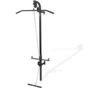 Appareil de musculation - vidaXL - 91369 - 2 poulies - Acier - Noir