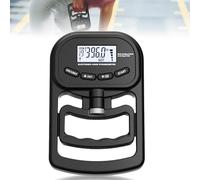 Powermètre numérique à main, 180 kg, dynamomètre, avec câble de charge USB, appareil de force de préhension électronique, grand écran LED