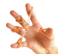 Appareil De Musculation Pour La Main - Entraîneur De Force De Préhension, Exerciseur De Doigts En Silicone & Pince Avec Résistance De 1, 2 & 3 LB | Équipement De Fitness Portable Pour L'Entraînement