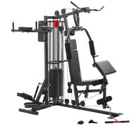 Appareil de musculation station de fitness Christopeit SP 5000 Noir 179x151x197 cm Unisex