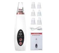 Appareil de nettoyage visage rechargeable Extracteur à 3 aspirations avec 6 | Dispositifs Nettoyants pour la Peau du Nez Pour hommes femmes front joues nez d'affaires spa