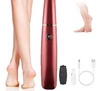 Appareil De Pédicure Anti-callosités, Selezia Ponceuse Pied, Appareil De Soins Des Pieds étanche, Soin Des Pieds Pour Femmes Hommes Pédicures (Rouge)