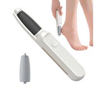 Appareil de pédicure électrique rechargeable, portable et lisse, outil professionnel de soin des pieds, restauration de douceur, nettoyage des pieds, idéal pour la maison, 19 x 3,5 cm