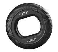 Appareil de renforcement de la poignée pour exercices de la main - Anneaux en silicone pour entraînement de la force de préhension - Kit de résistance double force - Outil d'entraînement portable pour
