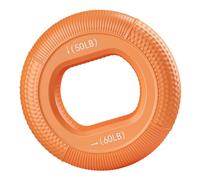 Appareil de renforcement de la poignée pour exercices de la main - Anneaux en silicone pour entraînement de la force de préhension - Kit de résistance double force - Outil d'entraînement portable pour