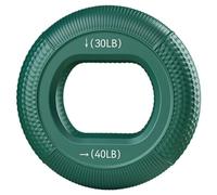 Appareil de renforcement de la poignée pour exercices de la main - Anneaux en silicone pour entraînement de la force de préhension - Kit de résistance double force - Outil d'entraînement portable pour