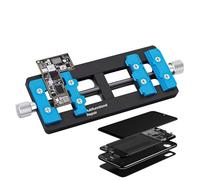 Appareil de réparation de téléphone - Support de carte mère - Pince à souder universelle réglable pour smartphone et outils d'entretien de circuits imprimés pour atelier, bricolage et magasin - Bleu