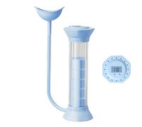 Appareil de respiration pour poumons - Exerciseur pulmonaire Haltère Abdominal Respiration Entraîneur Affichage Numérique | Outil de fitness Cardio pour Course Natation Sport Plongée Danse Chant