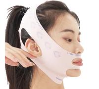 Appareil de sculpture du visage - Sangle de levage confortable en V, visage plus sans | Masque liftant élastique pour la réduction des graisses, le contour de la mâchoire, le lissage des