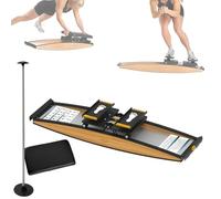 Appareil de Ski, Simulateur de Ski, vélo elliptique 3D, Ensemble d'outils d'entraînement for la Force et l'équilibre, Charge 150 kg, for Taille l'abdomen