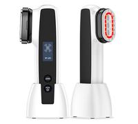 Appareil de soins de la peau RF 6 en 1, machine de beauté du visage LED 5 niveaux d'intensité, Appareil de beauté radiofréquence