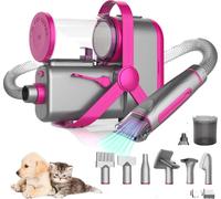 Appareil de soins pour animaux domestiques, multifonctionnel, fonctionnement silencieux, 10 accessoires inclus