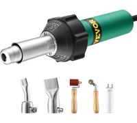 Appareil de soudage plastique 1600W Pistolet à air chaud Brûleur & 5 accessoires