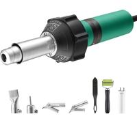 Appareil de soudage plastique 1600W - Pistolet à air chaud Brûleur avec 7 accessoires - Outil de soudage professionnel