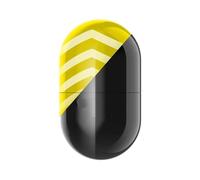 Appareil de stimulation manuel for adultes - Conception capsule compacte et multicolore for un usage personnel(Black and Gold Style)