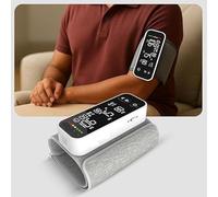 Appareil de surveillance de la pression artérielle numérique entièrement automatique | Appareil BP pour la maison | pour l'hypertension et la gestion de la santé cardiaque | Circonférence du bras (22