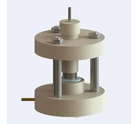 Appareil de test de conductivité à membrane protonique for l'électrochimie - DDL-BXG-AD026, construction en P t en acier inoxydable